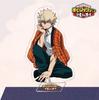 Anime My Hero Academia Acrylic Decorative Crafts Toy Midoriya Izuku Bakugo Katsuki Todoroki Shoto Collectible Figures Desktop Home Decoration
