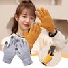 Women Men Warm Winter Touch Screen Gloves Stretch Knit Mittens Full Finger Guantes Female Crochet Glove