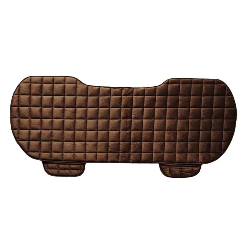 Чехол-подушка на автомобильное сиденье передний задний нескользящий зимний протектор для авто коврик-подкладка сохраняет тепло универсальный размер для грузовика внедорожника минивэна