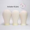 Canvas Mannequin Head Stand for Wig Storage & Styling