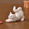 1PC Cute Mini Cat Ornaments Table Figurines Miniature Decor Dollhouse Fairy Garden Small Resin Kitten Landscape DIY Decorations