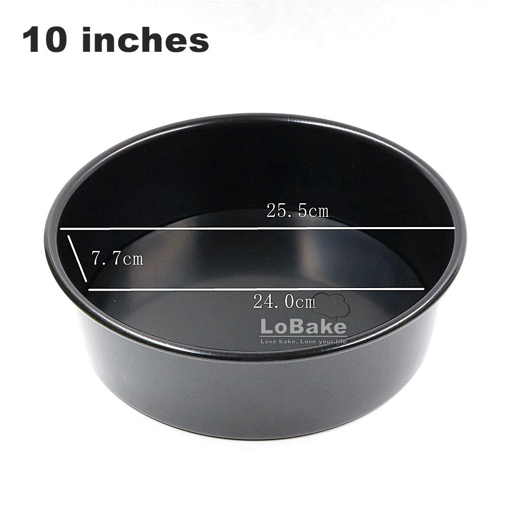4-12 дюймов Антипригарная форма со съемным дном Круглая форма Алюминиевая форма для шифонового пирога Форма для хлеба Формы для кексов Противни Жесть DIY Выпечка