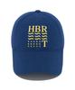 Кепка-бейсболка Hebeles Hbr с американским флагом, стираная - Синяя
