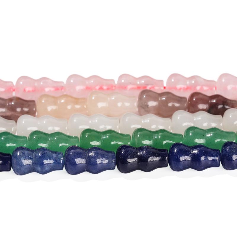 Jingde Jewelry Natural Aventurine Gourd Beads Pendant for DIY Accessories