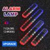 Alarm Lamp 7 Colors 12 Modes Led Strobe Warning Light Cheap Strobe Grille Flashing Lightbar Truck Car Traffic Light