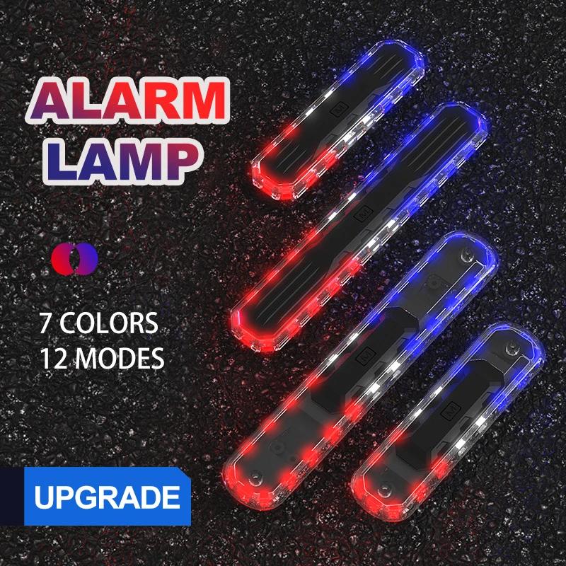 Alarm Lamp 7 Colors 12 Modes Led Strobe Warning Light Cheap Strobe Grille Flashing Lightbar Truck Car Traffic Light