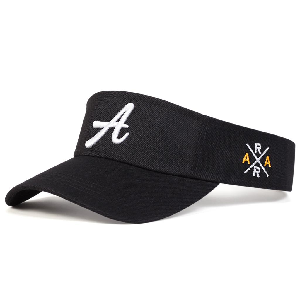 Унисекс Личность Вышивка буквой А Бейсболки с открытым верхом Весна и Лето Уличные Регулируемые Повседневные Шляпы Солнцезащитная Шляпа