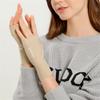 Women Warmth Autumn Knitted Gloves Half-finger Fingerless Mittens Plush