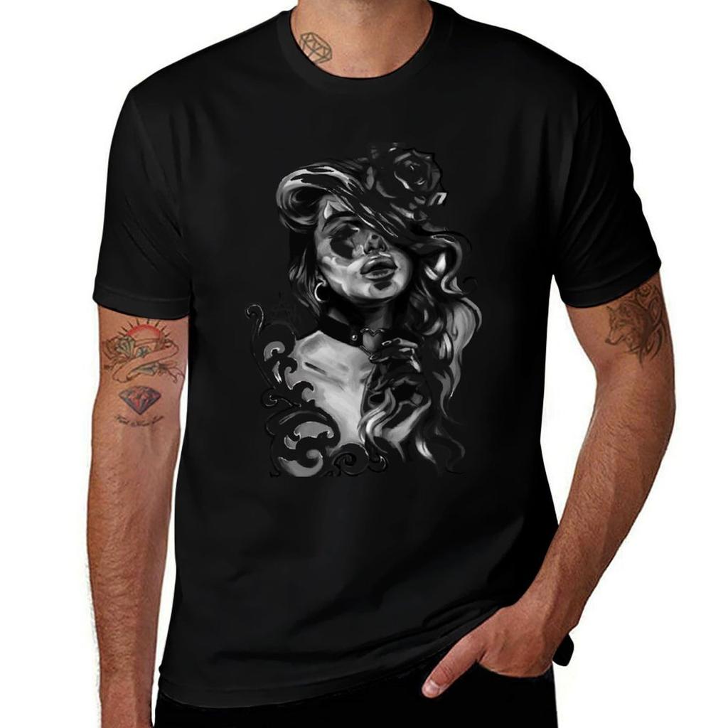 Chicano Girl T-Shirt Plus Size Basic Cotton T-Shirt