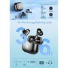 UYUXIO Wireless Earphone 40dB Noise Cancelling Bluetooth 5.3 Headphone ENC with LED Display HD TWS Earbuds Transparency Mode