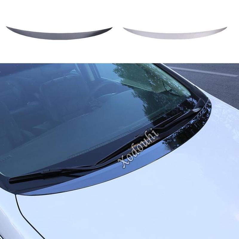 For Honda Odyssey 2015 2016 2017 2018 Stainless Steel Engine Hood Covers Trim Car Accessories Decoration Parts