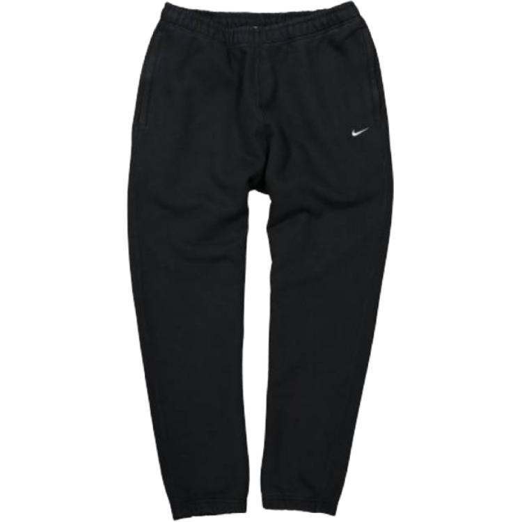 Nike Casual Pants Men's Black Moderate Cuffed Pants CZ5365-010