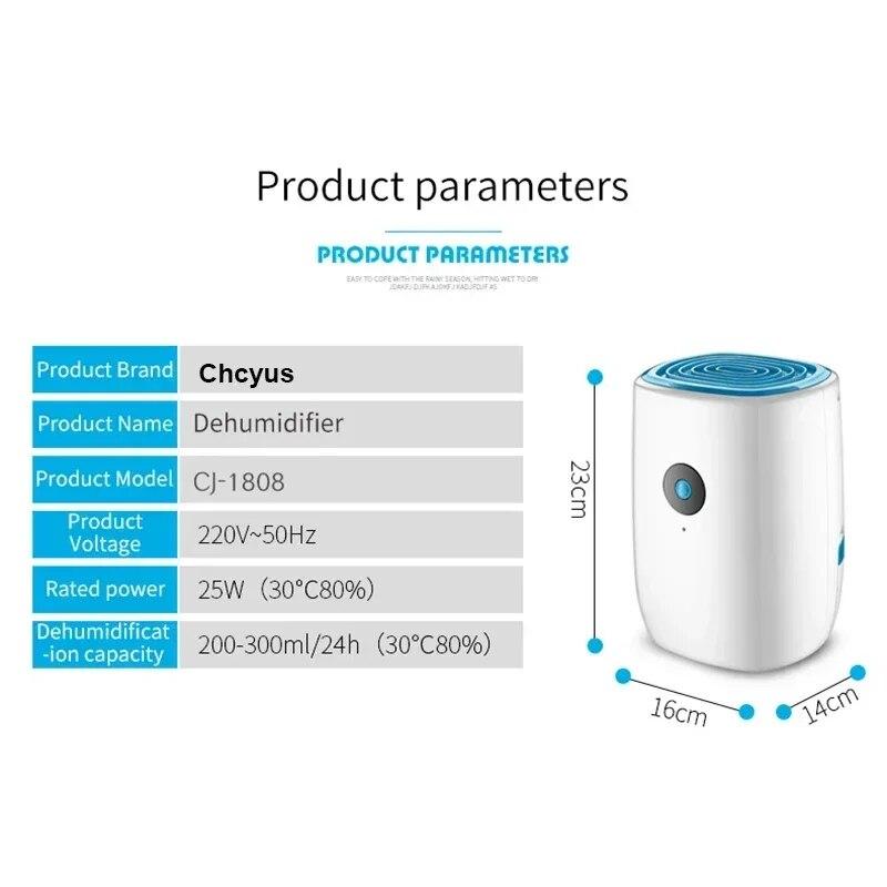 220 В осушитель для комнаты, подвала, влагостойкий, бытовой, небольшой влагопоглощающий осушитель