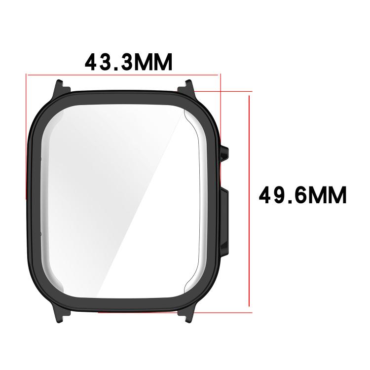 Electroplated TPU Full Coverage Watch Protective Case For Realme Watch 5, Lightweight Easy Install Anti-Scratch Watch Cover