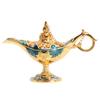 Arabian Lamp Wedding Party Vintage Zinc Alloy Legend Wishing Light Costume Party Decoration Gold