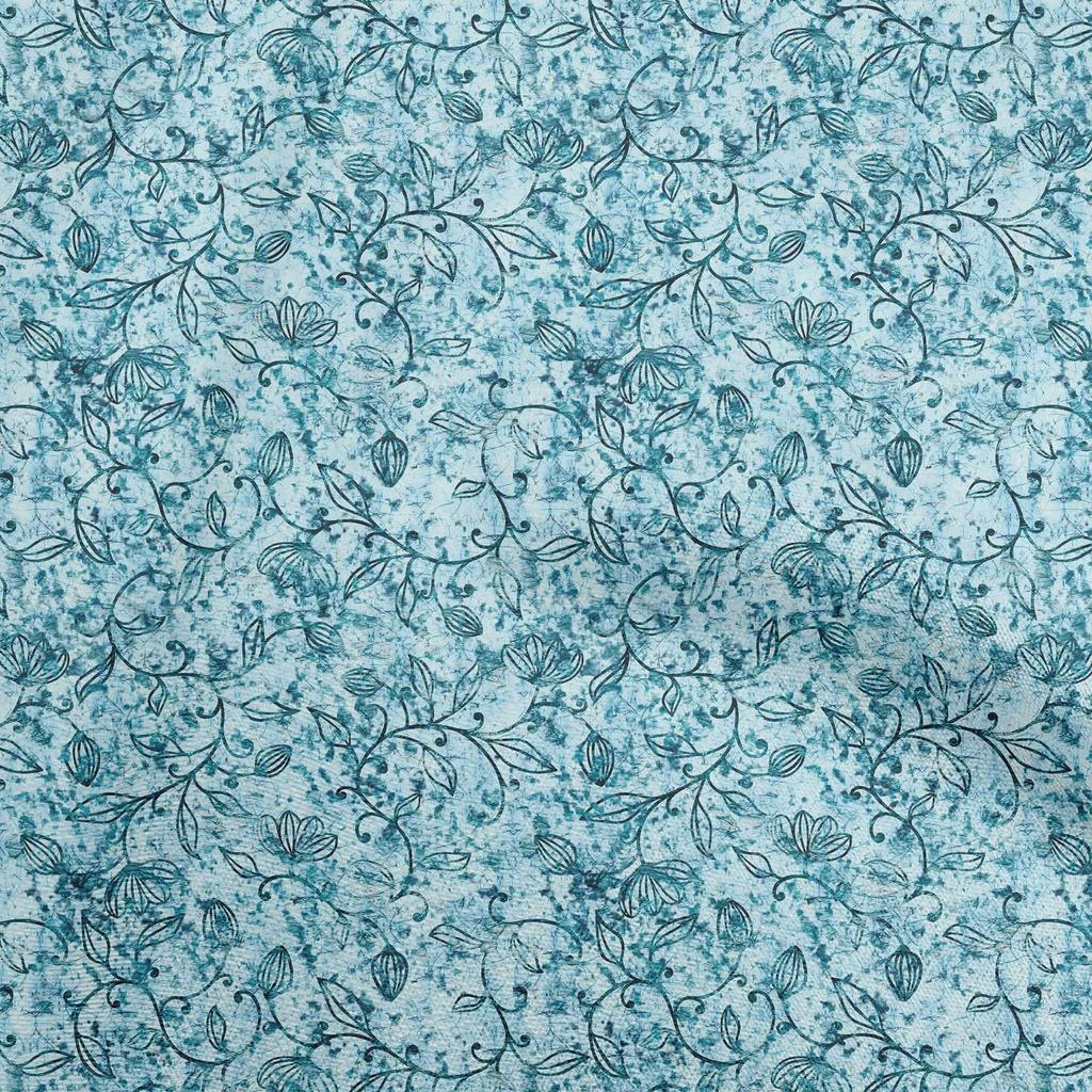 oneOone Хлопковая гибкая коричневая ткань с азиатским мотивом батик в виде листьев, проекты для шитья и рукоделия, принты на ткани по ярдам 40 дюймов