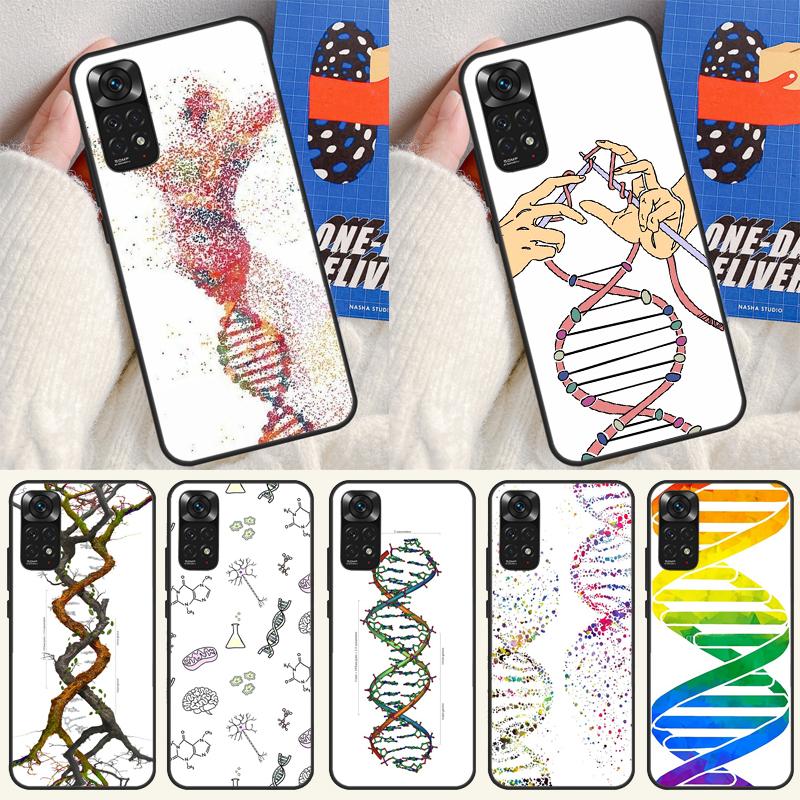 Наука ДНК Химия Чехол Для Xiaomi Redmi Note 14 13 12 Pro 11 9 10 9S 10S 11S 12S Redmi 14C 13C 10C 12C Обложка