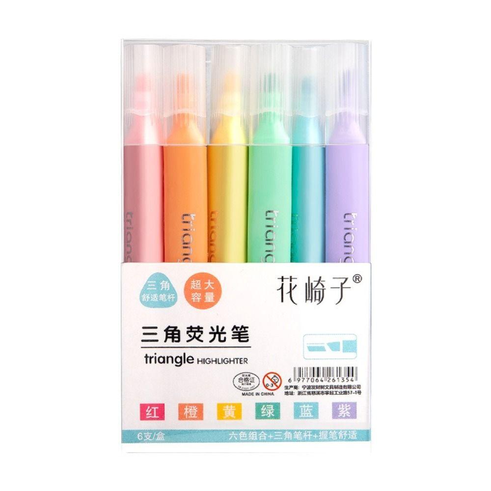 Morandi/Macaron Color Marker Pen Painting Graffiti DIY Scrapbook Pen Fluorescent Pen Student Gift