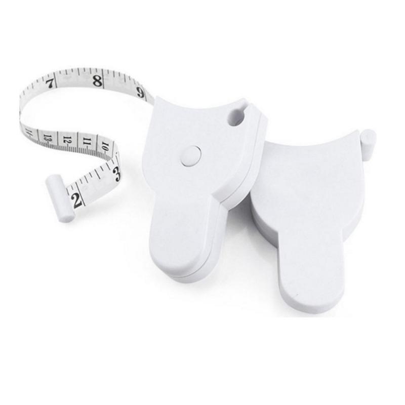 Автоматическая телескопическая рулетка, измерительная рулетка, сантиметровые ленты для измерения талии, груди, ног, метрические ленты, шитье