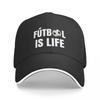 Futbol Is Life Soccer Lover Football Fan Cap Fashion Casual Baseball Caps Adjustable Hat Hip Hop Summer Unisex Baseball Hat