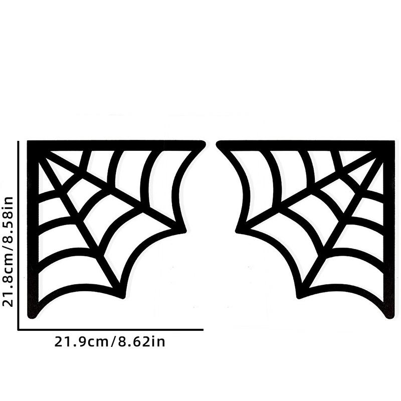 Мумия Надгробие Скелет Черный Кот Призрак Тыква Паутина Хэллоуин Дверная Рама Украшения