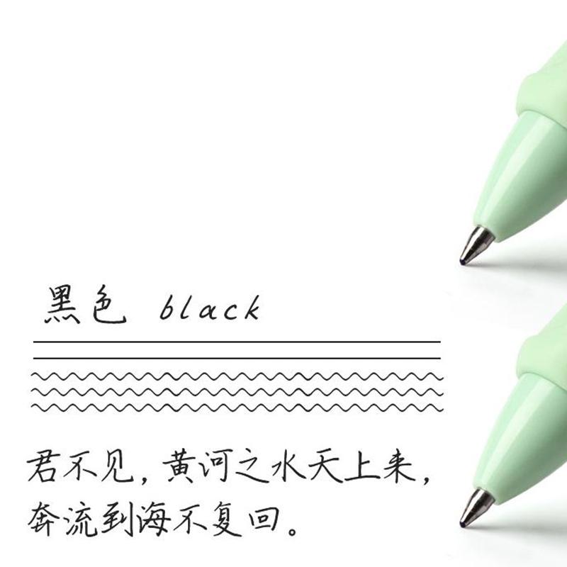 1/4 шт. мультяшная капибара панда стираемая нажимная нейтральная ручка быстросохнущая шариковая ручка модная фирменная ручка пишущие инструменты