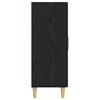 Sideboard Black Oak 69.5 x 34 x 90 cm Engineered Wood