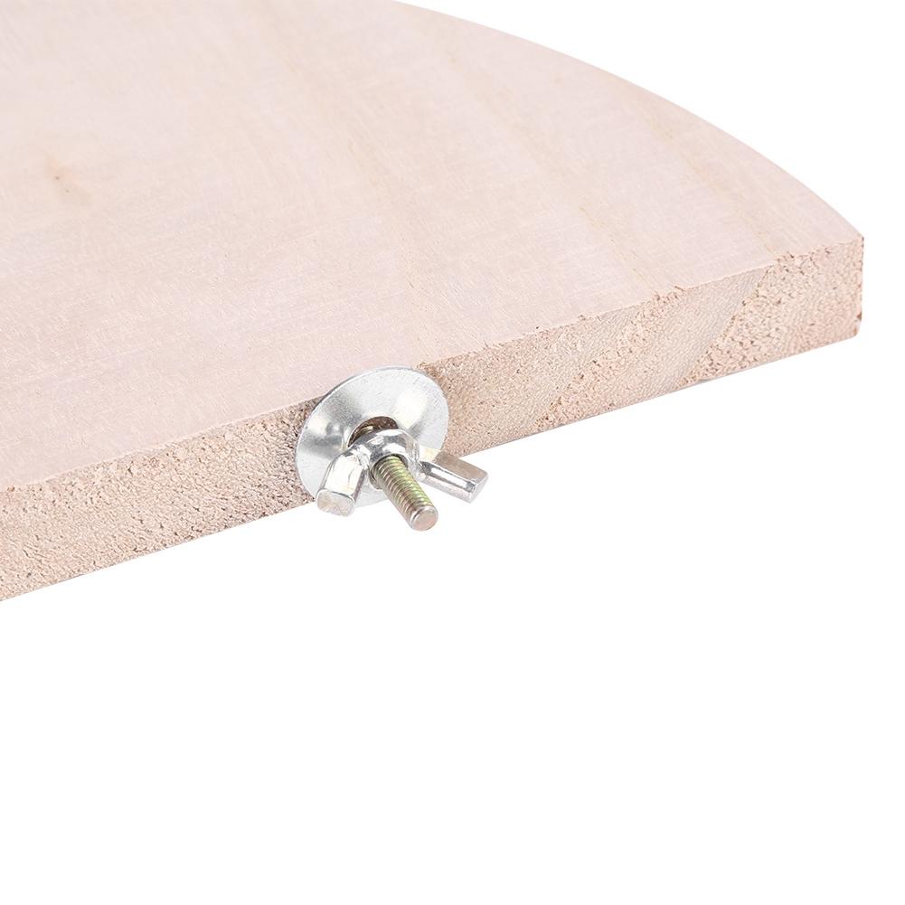 2 шт. Деревянные жердочки для птичьей клетки в форме веера, подставка-платформа, игрушка для домашнего хомяка, попугая, горячая