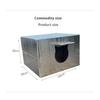 Уличный домик для кошек Укрытие для питомцев Водонепроницаемый Защищенный от холодного ветра Устойчивый к царапинам Палатка на четыре сезона Собачье гнездо Теплый домик