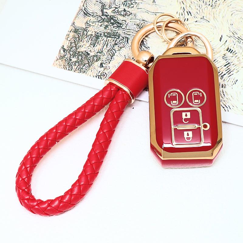 4 кнопки Автомобильный корпус-брелок Держатель для Suzuki Swift Ignis Ertiga Wagon R Monopoly Автомобильный чехол для пульта ключа Чехол Аксессуары для брелока