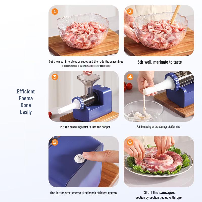 Автоматический электрический шприц для колбас ZISIZ