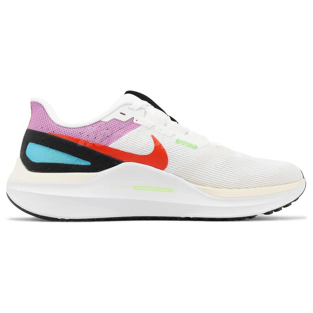 Nike Мужские кроссовки Air Zoom Structure 25 SE Mixing and Matching White Picante-Red Green-Strike FV4867-100