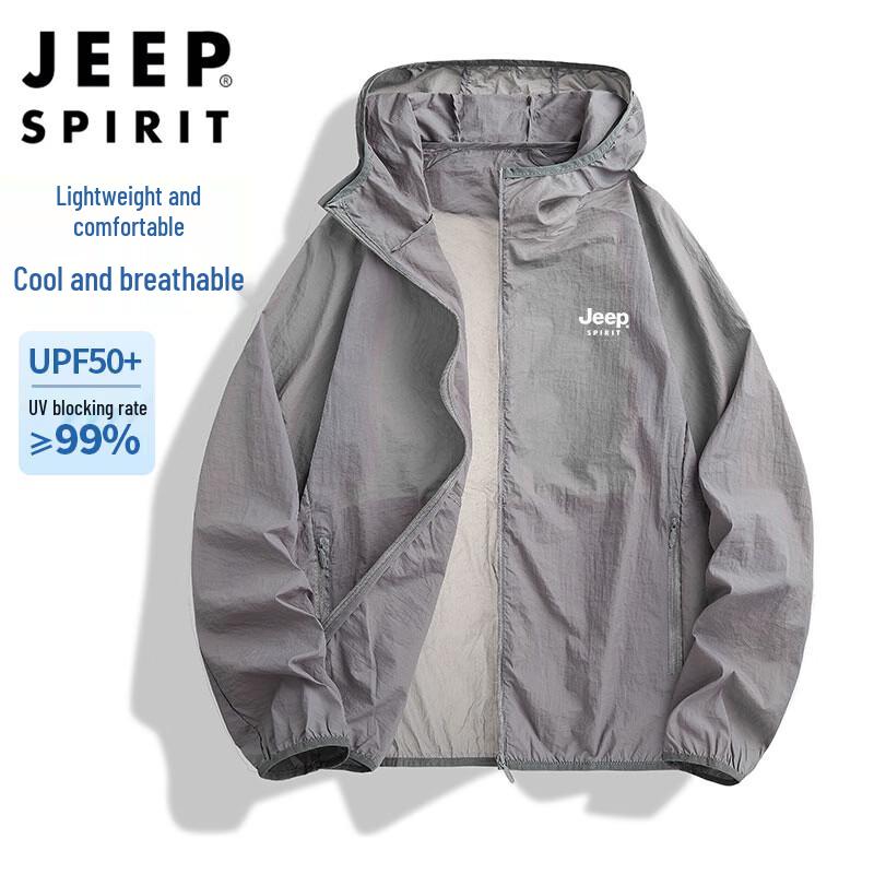 JEEP SPIRIT Унисекс Куртка для активного отдыха с защитой от УФ-излучения