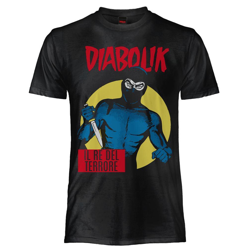 Diabolik Original Official T-Shirt Jersey Black T-Shirt