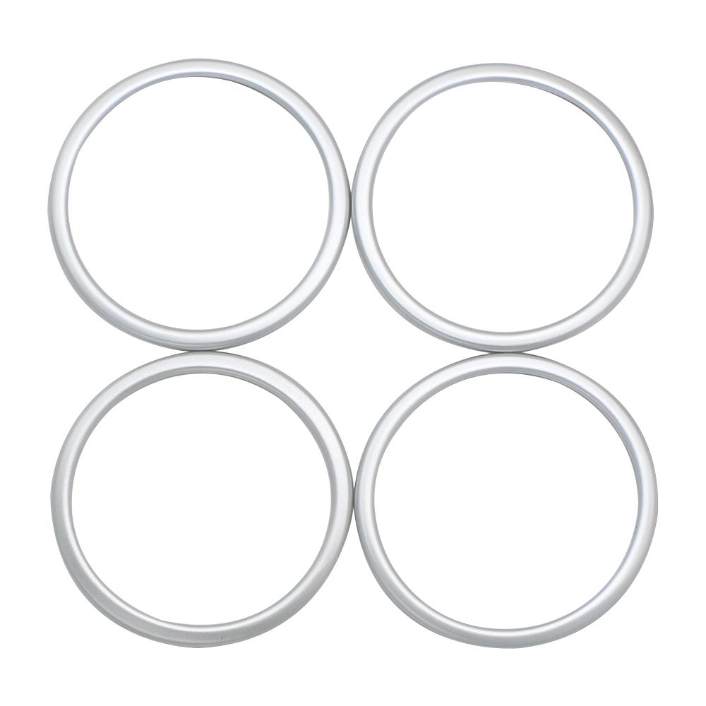 Для BMW X1 F48 2016 2017 2018 2019 2020 2025 2025 2025 Отделка кольца динамика двери, круглая крышка, декоративная наклейка, аксессуары