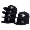 Унисекс Призрачная Голова Черепа Печатный Хип-Хоп Кепки Весна Осень Открытый Регулируемые Повседневные Бейсболки Солнцезащитная Кепка