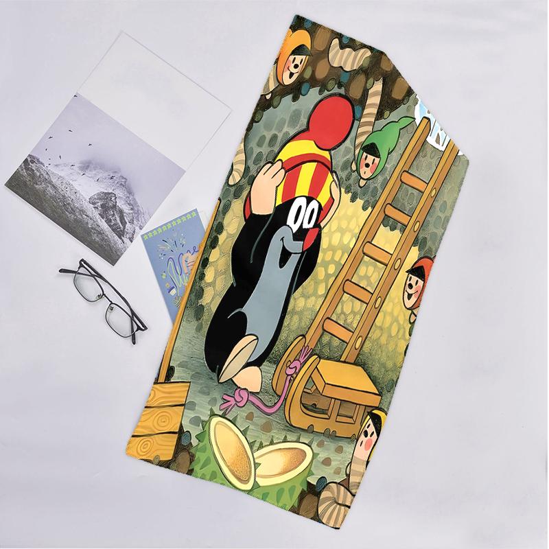 Krtecek Fashion Beach Towel: Ideal for Summer Adventures Soft, absorbent and quick drying suitable for swimming and bathing