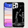Anatomy Skeleton Heart Lovey Kiss Phone Case For iPhone 18 17 Air 16 15 Plus 11 14 Pro Max 13 Mini 12 7 8 + SE Pattern Art Customiz