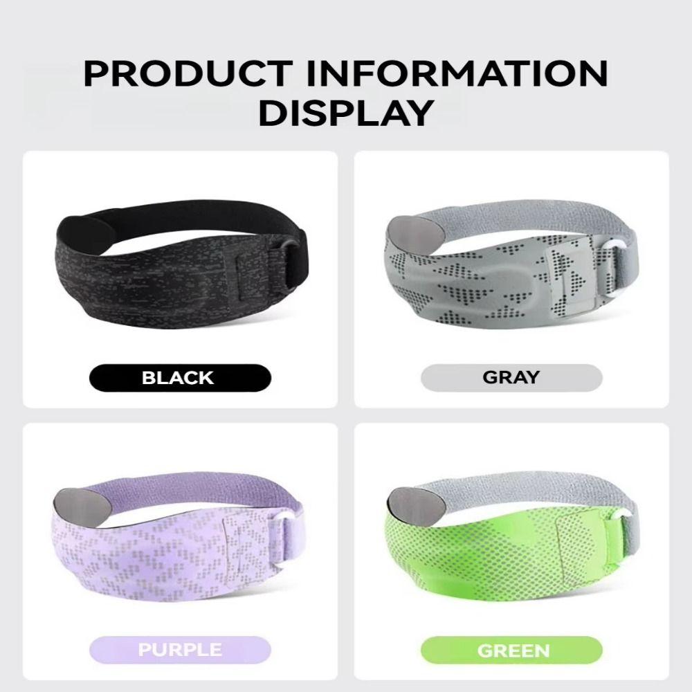 Reflective Knee Support Pad Non-Slip Knee Strap Comfortable Sports Patella Brace  Running Sport