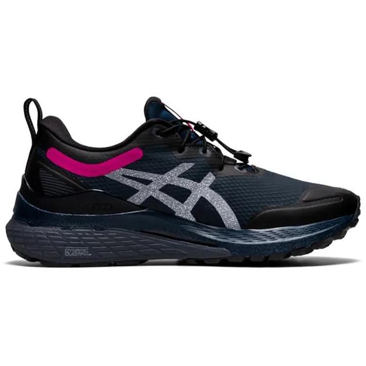 Asics Womens Gel Kayano 28 AWL 'French Blue Pink Rave' (women's sizes) French Blue / Pink Rave Running Shoes 1012B155 400