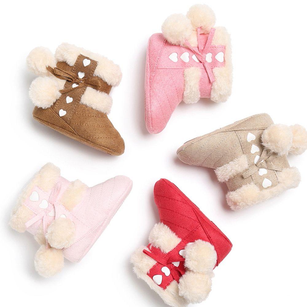 Prewalker Newborn Toddlers First Walkers Baby Shoes Infant Warm Boots