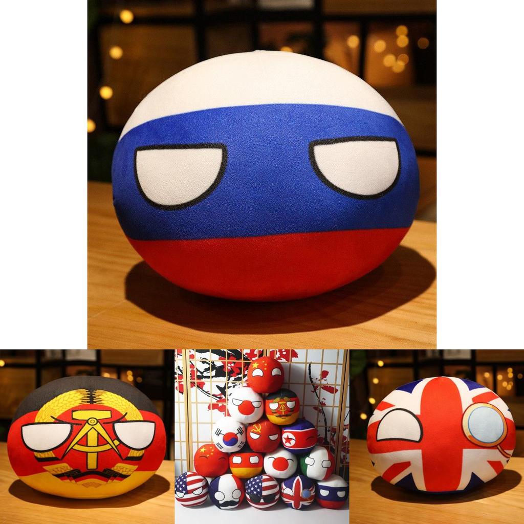 Последняя Плюшевая Серия Плюшевые Игрушки Polandball Супермягкие И Безопасные Идеально Подходят Для Украшения Комнаты Или В Качестве Подарка