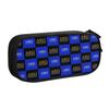 Cute APO Checkered Plaid Pencil Case for Boy Girl Large Storage Alpha Phi Omegas Pencil Bag School Supplies