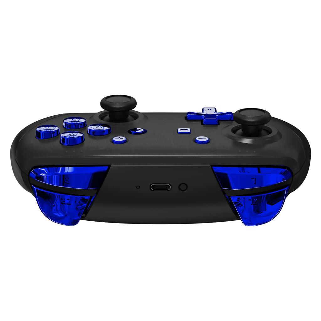 Полный набор кнопок для eXtremeRate switch pro ABXY ZR ZL LR кнопки для pro controller switch controller в комплект не входят (металлический хром) контроллер,