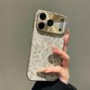 Гальванизированный Чехол с Леопардовым Принтом Полное Покрытие для iPhone 17 Pro Max, Apple 16 Кожаный, и 15 Жесткий Чехол