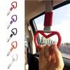 1pc Car Rear Bumper Heart Pendant & Handle Car Decoration Accessories Cute Car Accessories