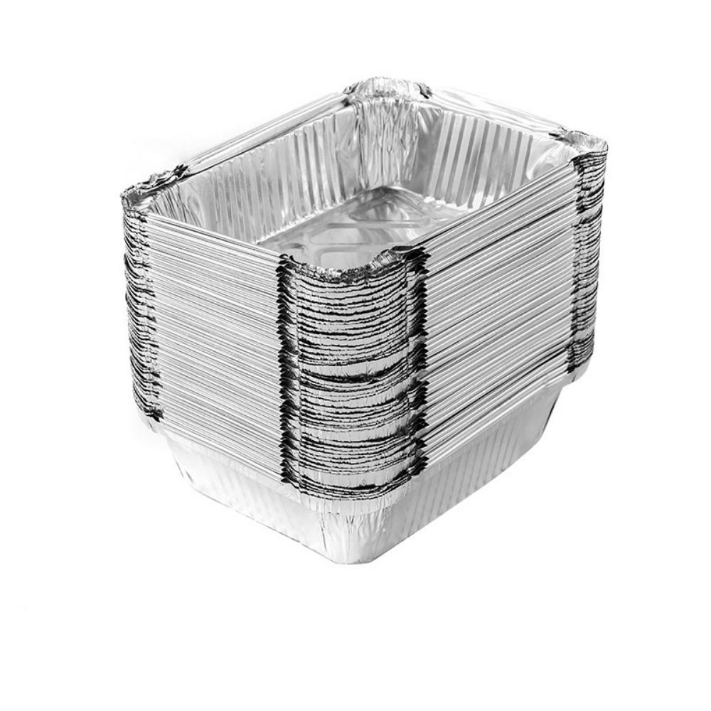 50 шт. 230-700 мл коробка из фольги для выпечки торта термостойкий поддон для гриля аксессуары для барбекю