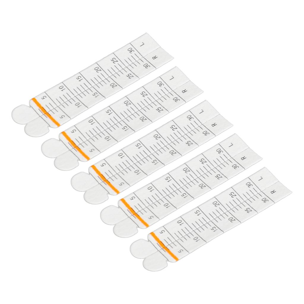 10 Packs Tear Secretion Disorders Test Strips Individually Packaged Accurate Fluorescein Ophthalmic