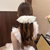 Korean Lace Hair Tie: Chic Women's Fashion Floral Elastic Hair Accessory 2025