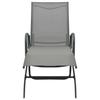 VidaXL Sun Loungers 2 Pcs with Table Textilene and Steel